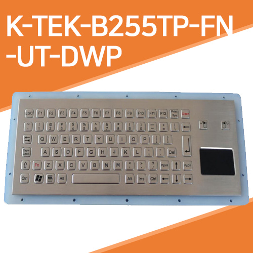 [산업용키보드] K-TEK-B255TP-FN-UT-DWP