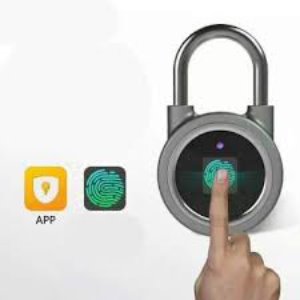 Smart Fingerprint Bluetooth Keyed Padlock Unlock Waterproof Home Security 스마트 지문 락