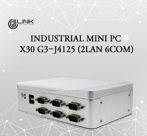 산업용컴퓨터 X30 G3-J4125 INTEL 인텔칩 2LAN 6COM